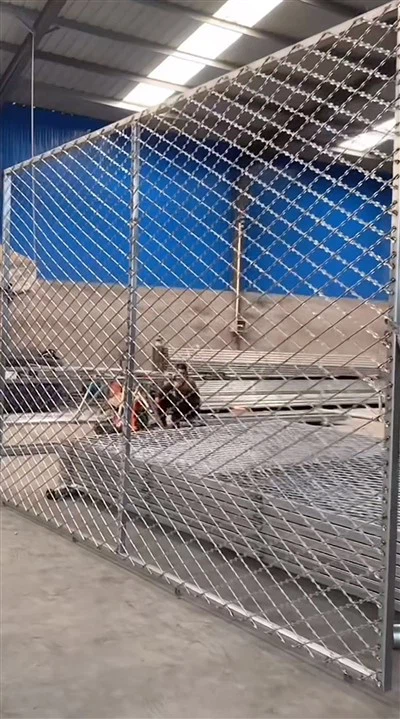 Stainless Steel Mesh Balustrade